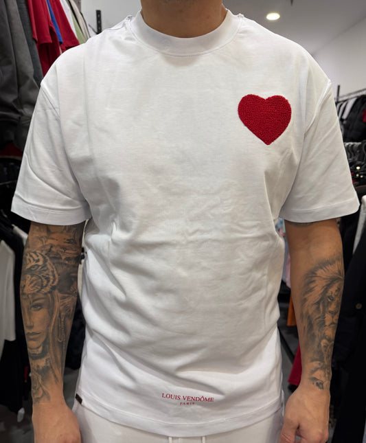 Camiseta corazón LOUIS VENDOMD