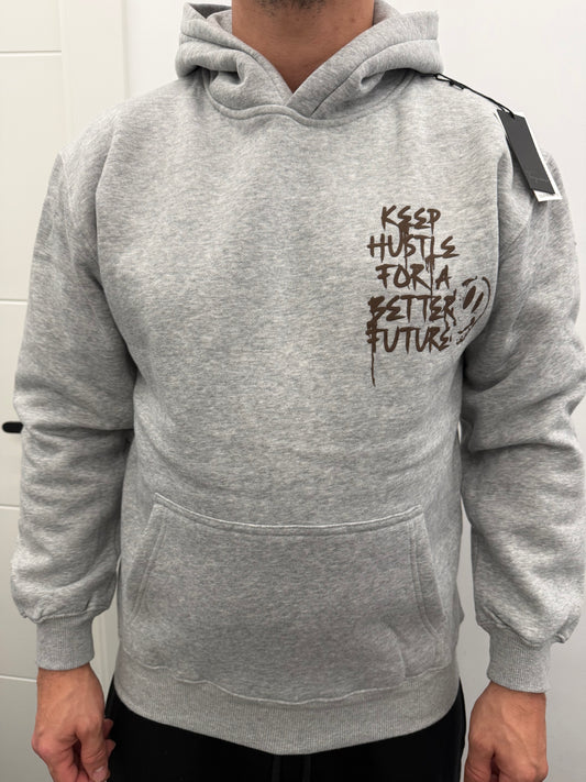Sudadera letras caritas