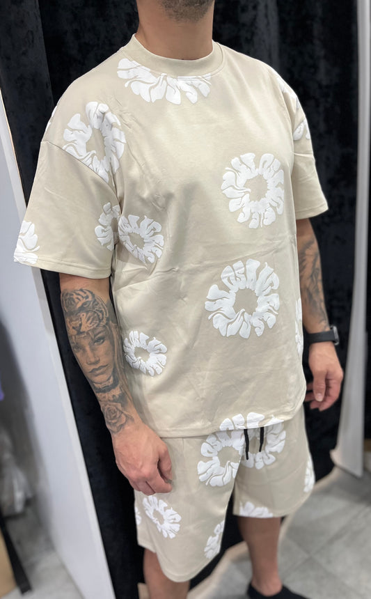 Conjunto flores new overside