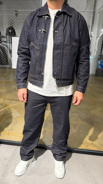 Conjunto vaquero denim hebilla