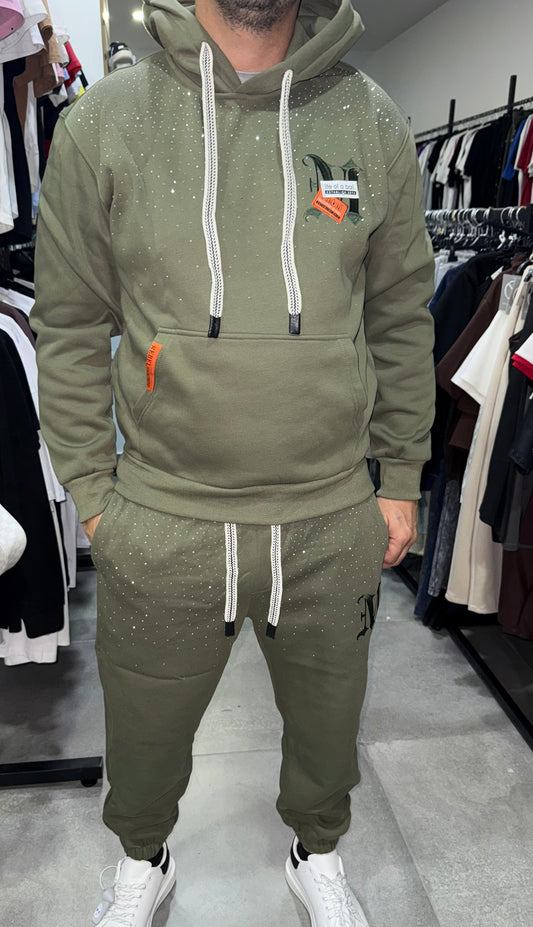 Chandal brillo doble M