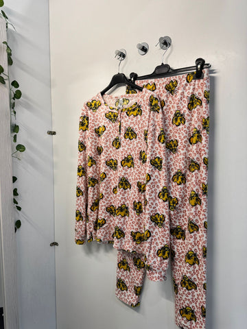 Pijama leopardo rey león