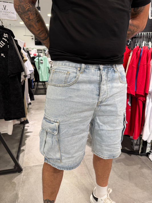 Vaqueros cargo bolsillos
