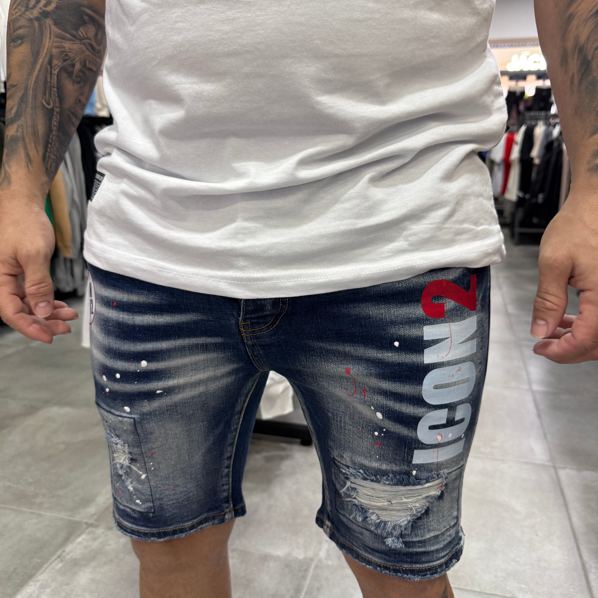 Vaqueros cortos lateral ICON2 OVDS