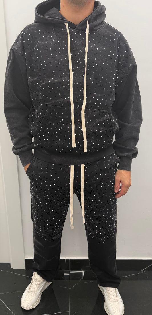 Chandal ancho brillo
