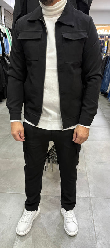 Conjunto camisa cremallera