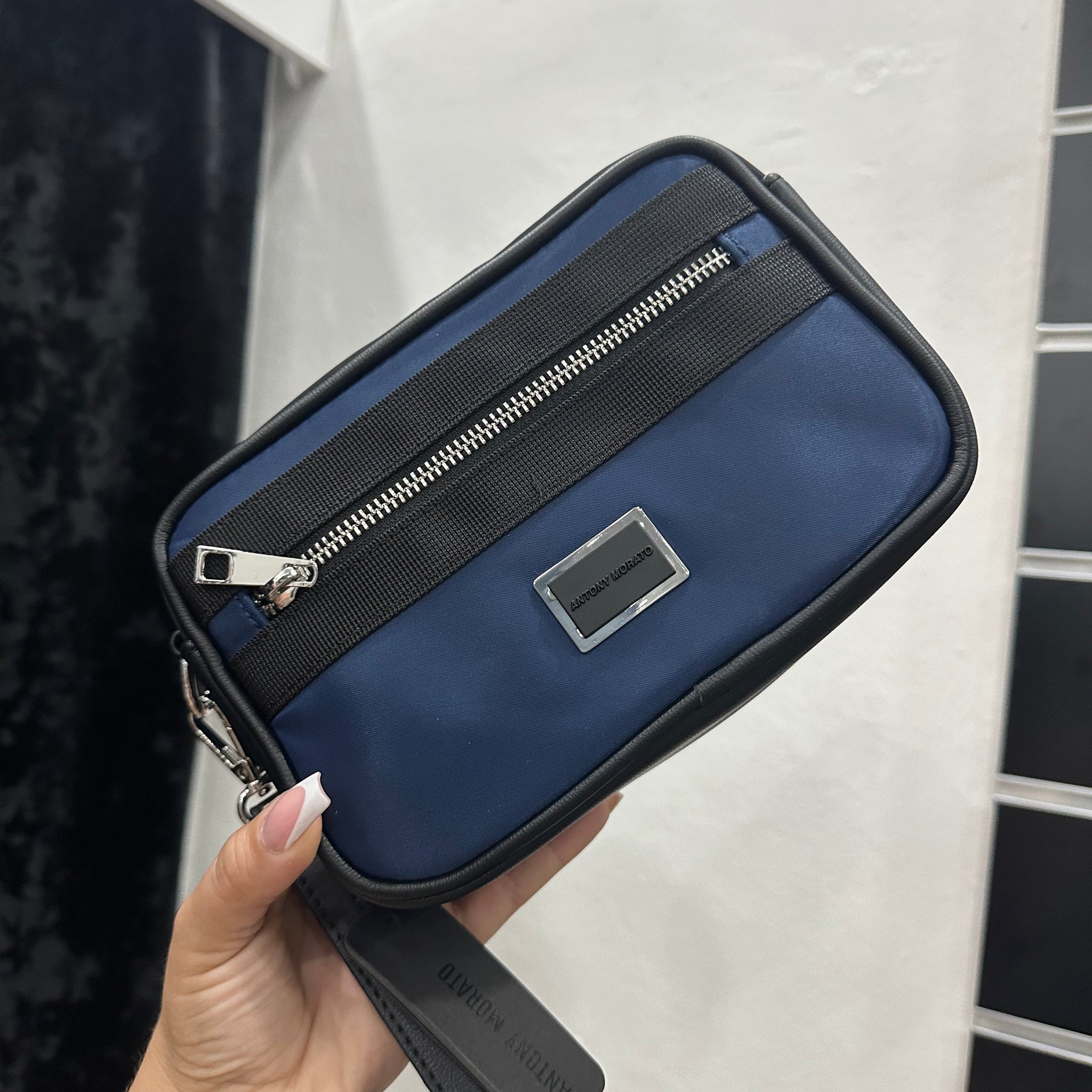 Bolso de mano azul ANTONY MORATO