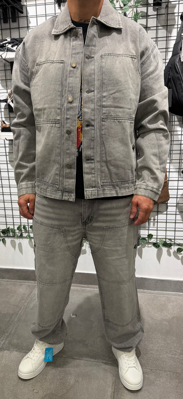 Conjunto vaquero botones