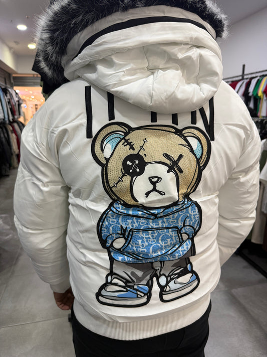 Chaqueta oso ojo parche