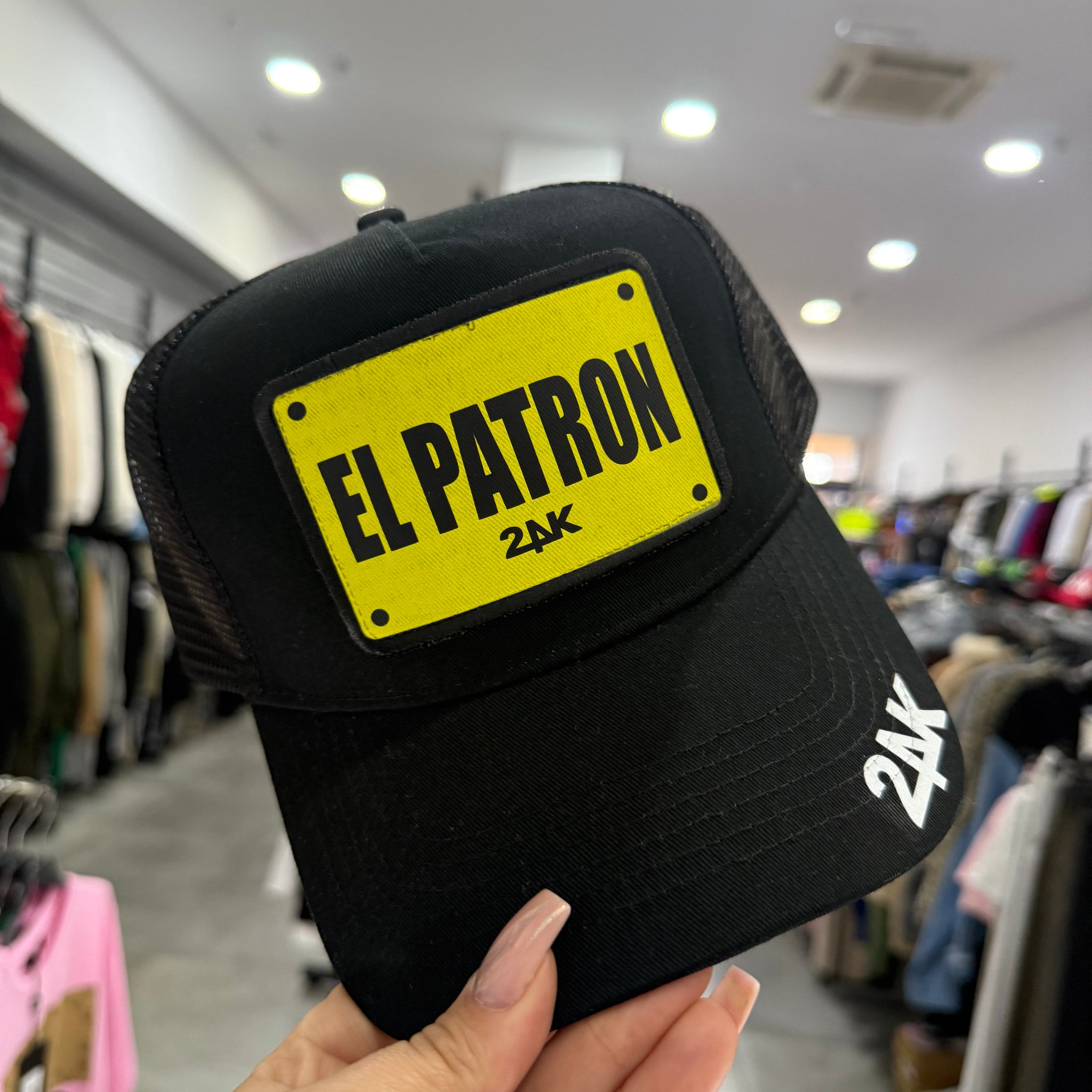 Gorra velcro EL PATRÓN 24k