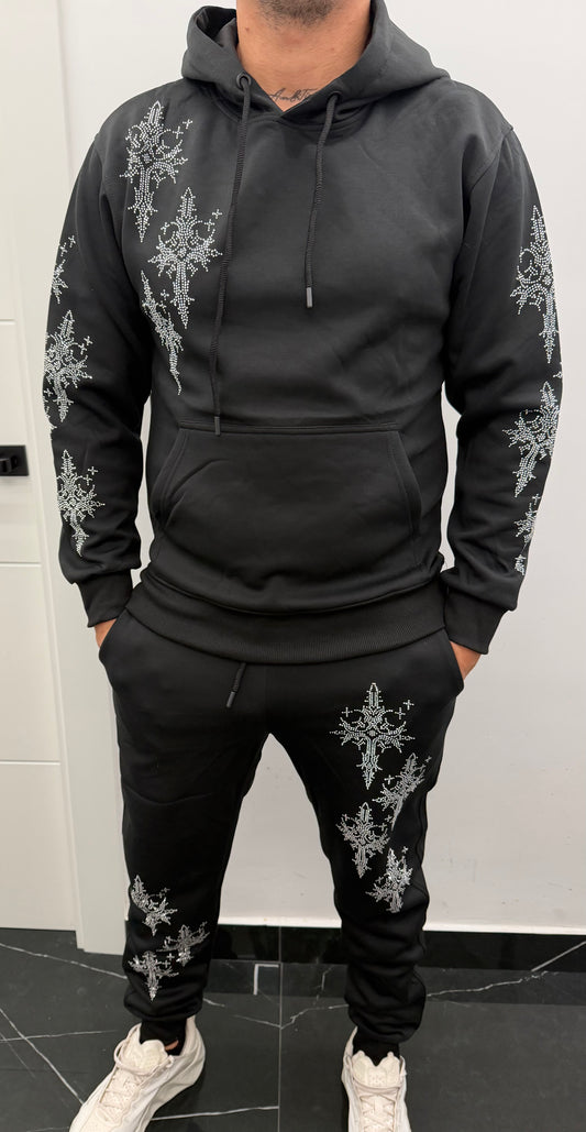 Chandal cruces brillo