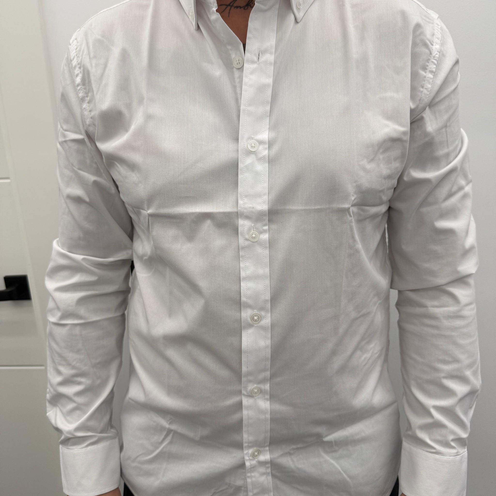 Camisa botones blanca