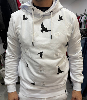 Sudadera pájaros LOUIS VENDOME