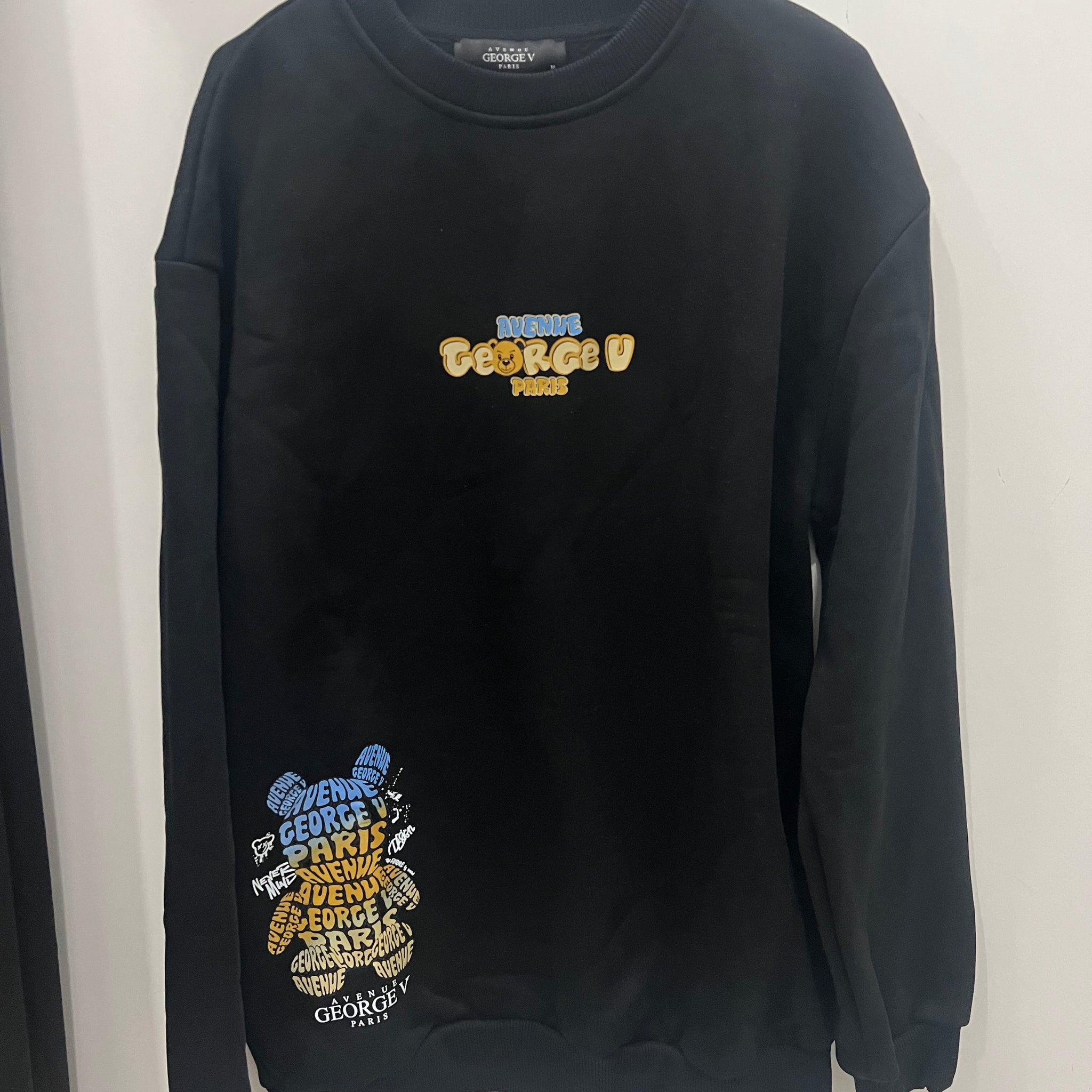 Sudadera oso letras GEORGE V