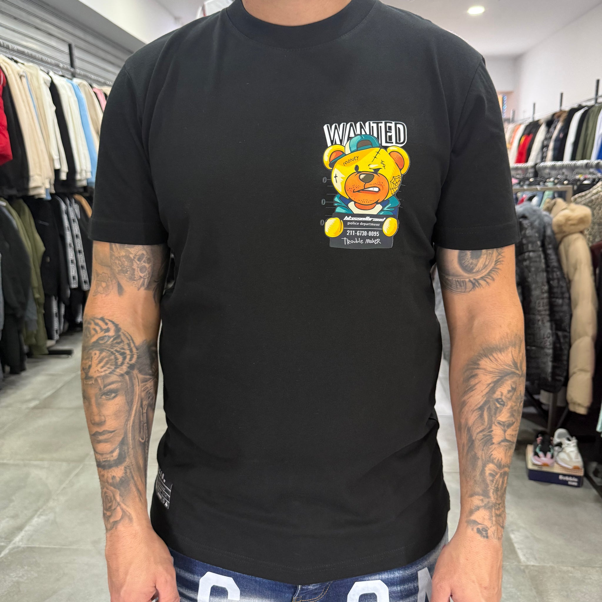 Camiseta oso wanted BLESSED OVDS