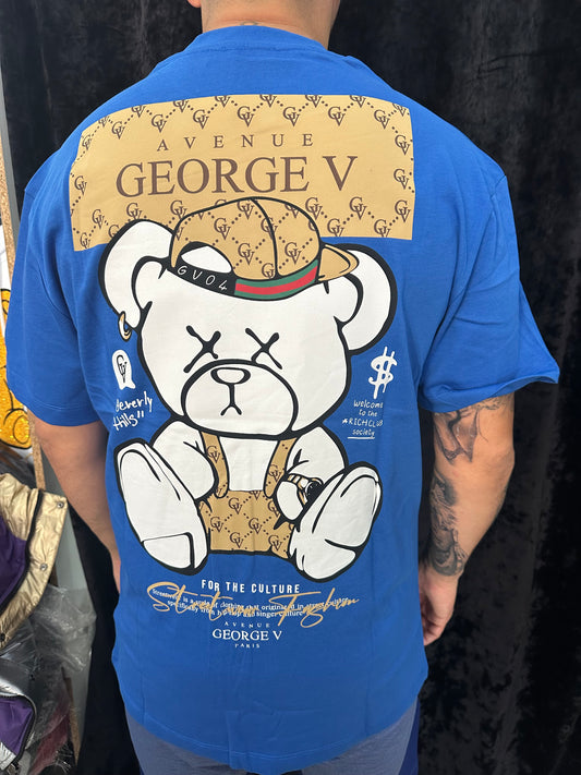 Camiseta oso gorra X GEORGE V