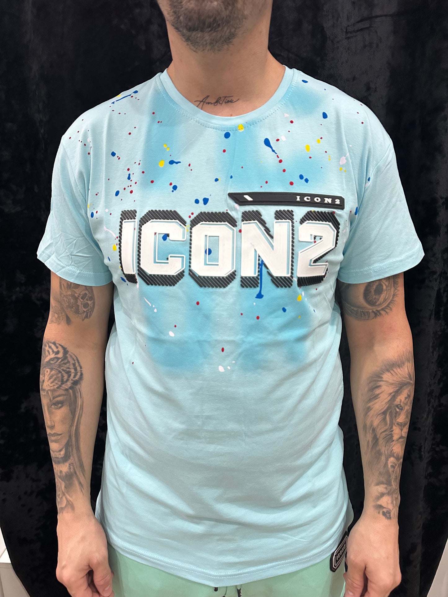 Camiseta pintura ICON2