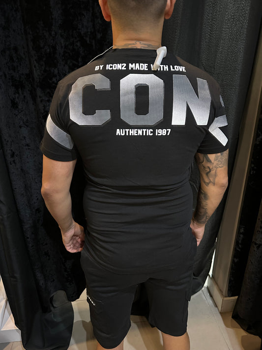 Conjunto corto espalda borroso ICON2