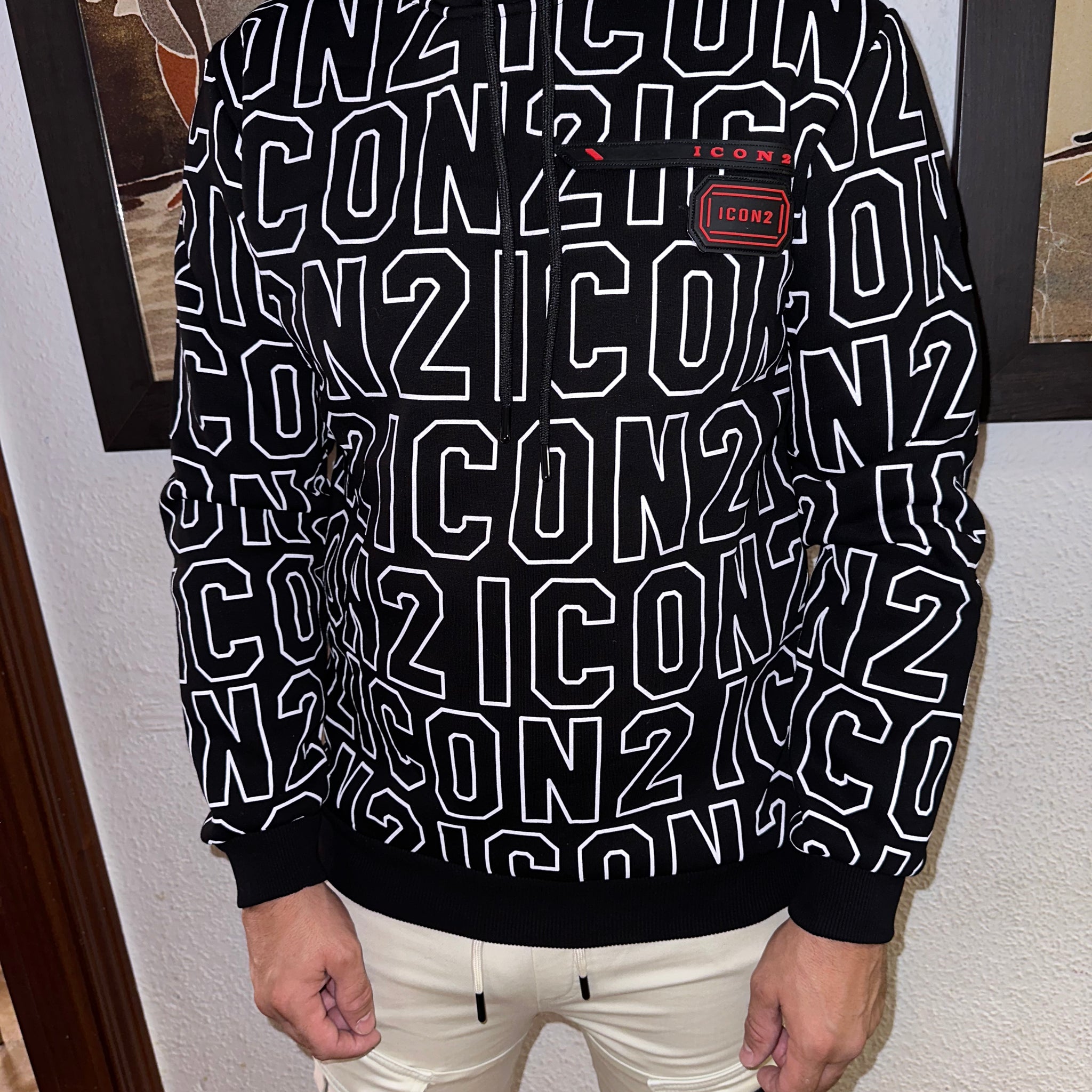 Sudadera letras ICON2