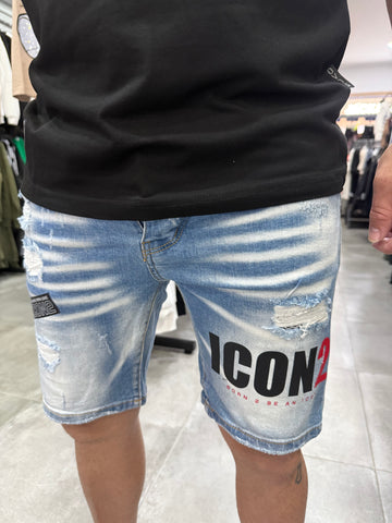 Vaqueros cortos desgastado ICON2 OVDS
