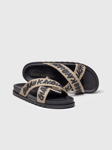Chanclas tira marrón GIANNI KAVANAGH