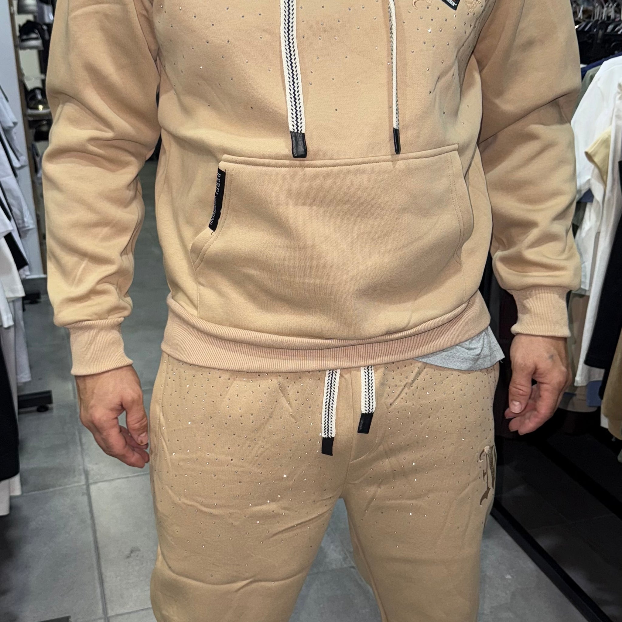 Chandal brillo doble M