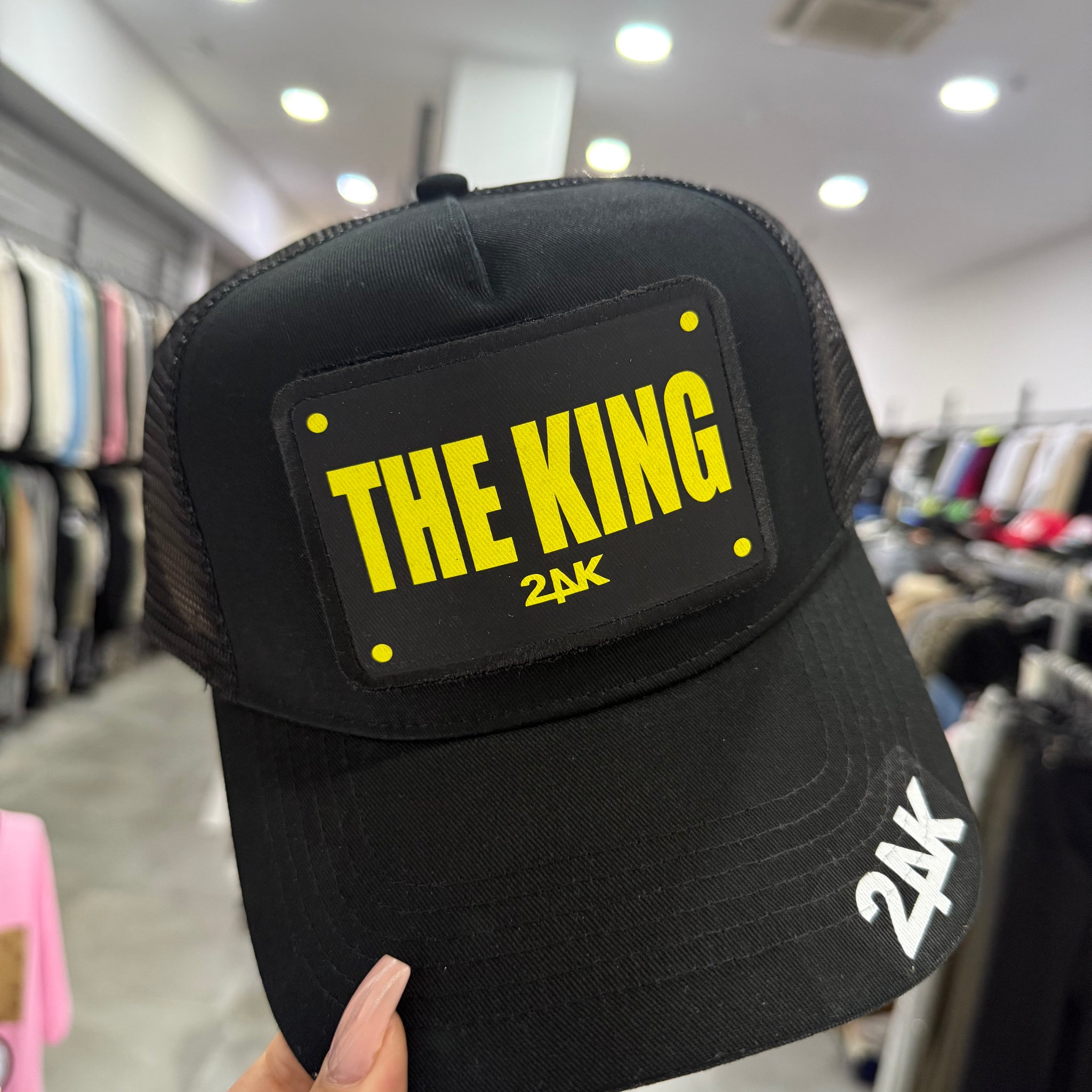 Gorra THE KING 24k