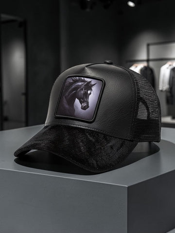 Gorra caballo terciopelo