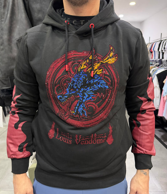 Sudadera fuego LOUIS VENDOME