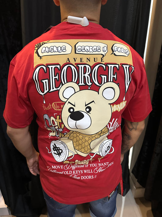 Camiseta oso enfadado George v