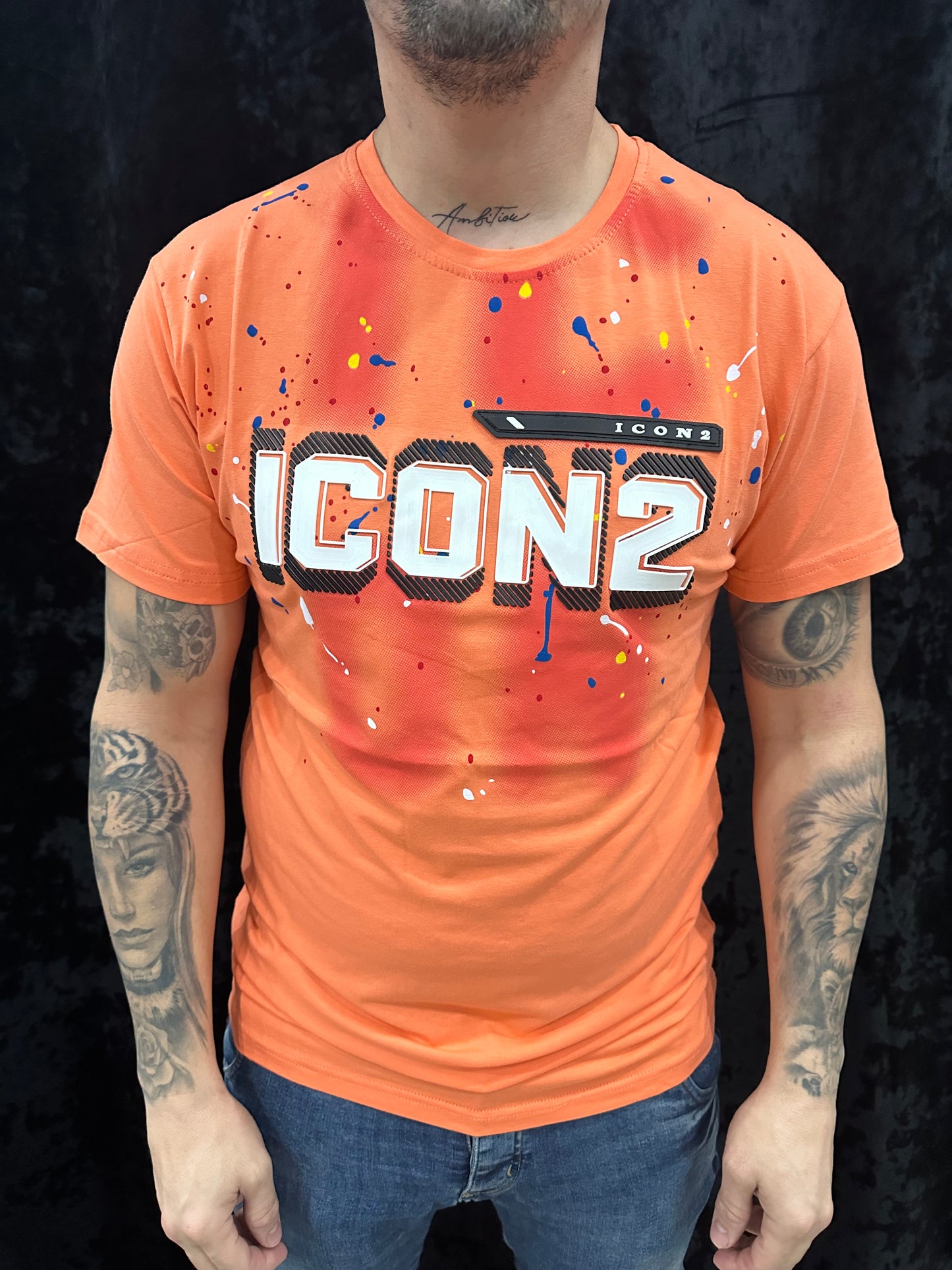 Camiseta pintura ICON2