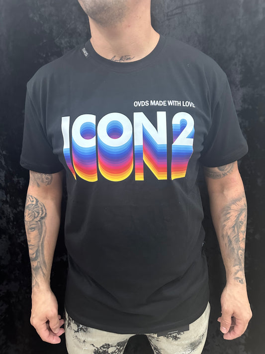 Camiseta multicolor ICON OVDS