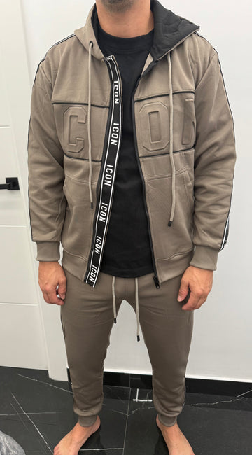 Chandal ICON abultado cremallera