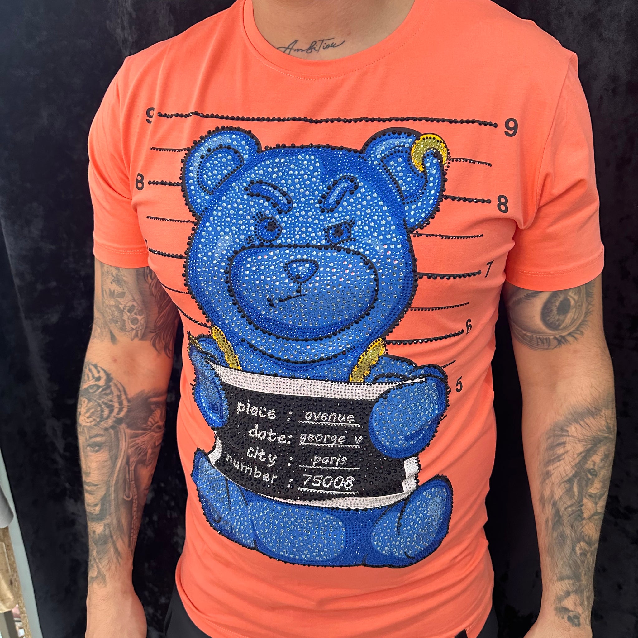 Camiseta oso naranja GEORGE V