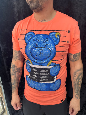 Camiseta oso naranja GEORGE V