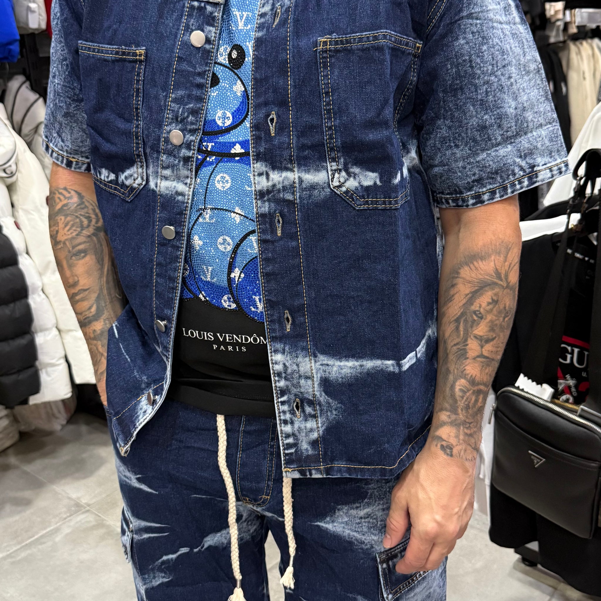Conjunto camisa lavado