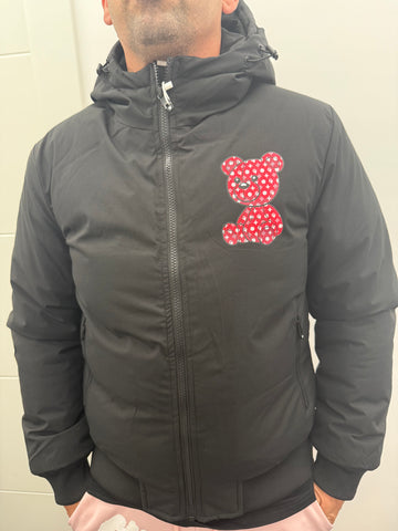 Chaquetón oso sentado