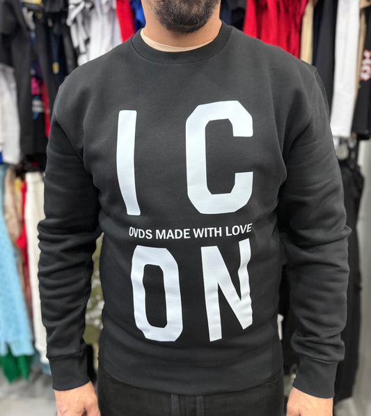 Sudadera cuello ICON OVDS