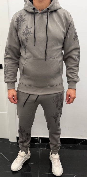 Chandal cruces brillo