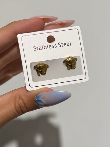 Pendientes cabeza medusa