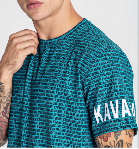 Camiseta letras verde GIANNI KAVANAGH