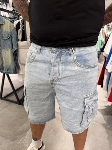 Vaqueros cargo bolsillos