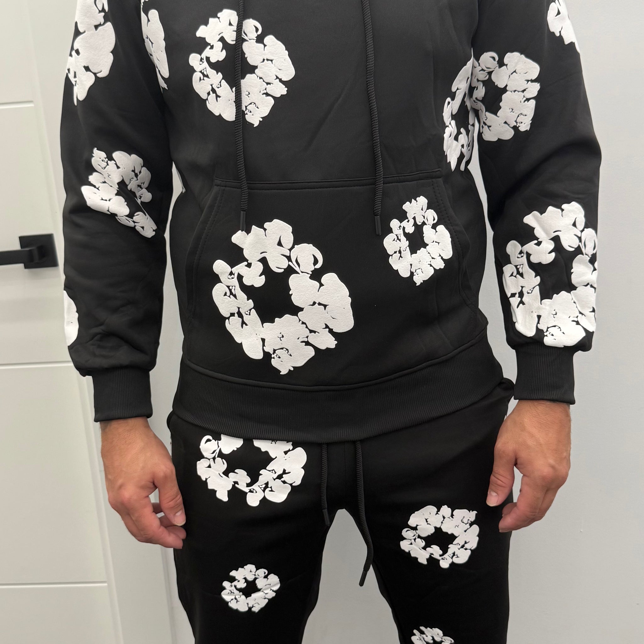 Chandal flores fino