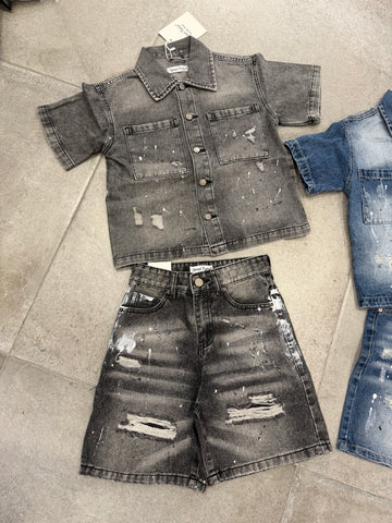 Conjunto vaquero pintura niño