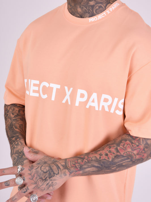 Camiseta overside con logo PROJECTXPARIS