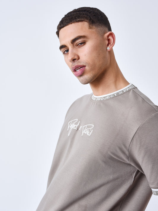Camiseta bordado relieve  PROJECTXPARIS